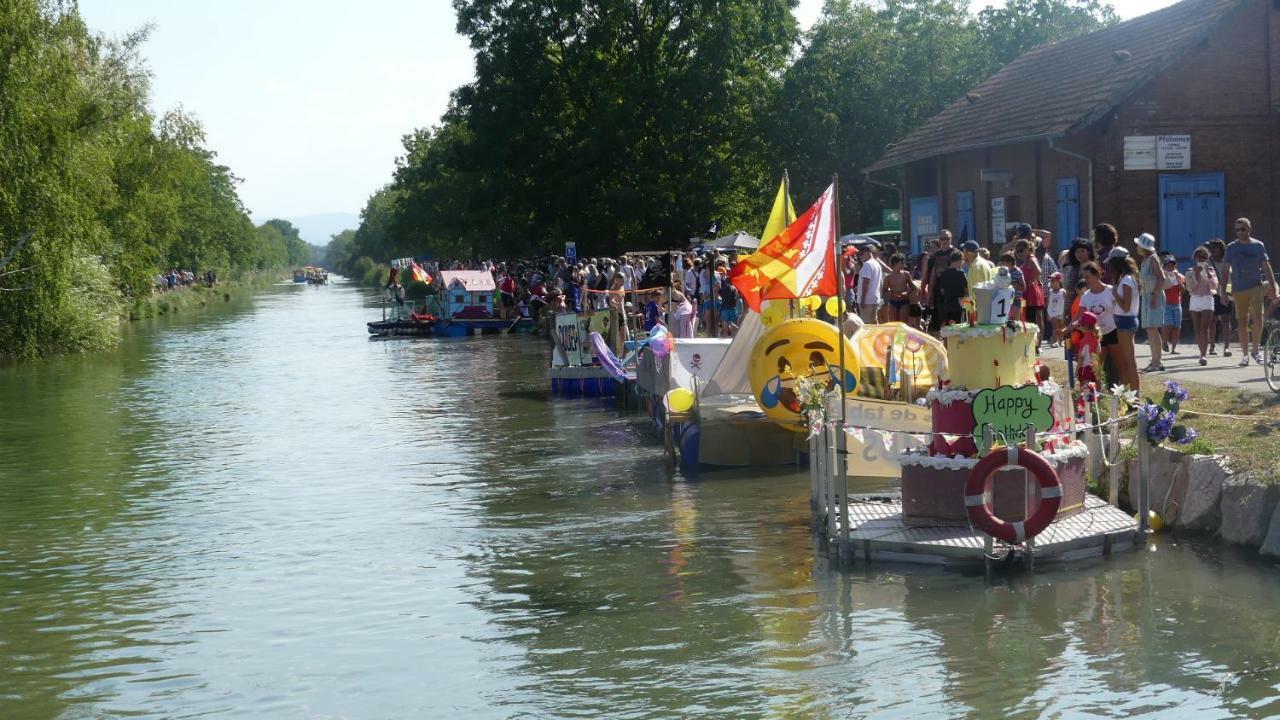 Camping Du Canal Kembs Kültér fotó